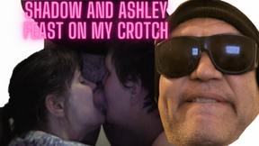 Shadow and Ashley Share my Crotch