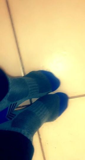 Foot tease
