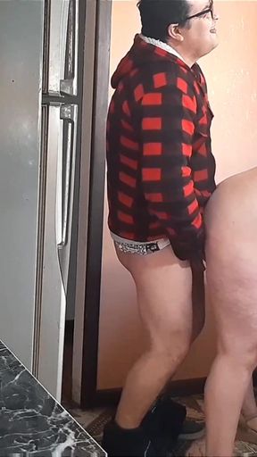 Must-share moment from &quot;Her stepfather fucks his horny stepdaughter in our kitchen. Her mother almost catches him.&quot;