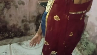 Indian girl saree sex with boyfriend at home