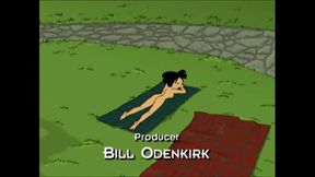 Futurama Series Nude Filter Amy In Sun Bath Scene
