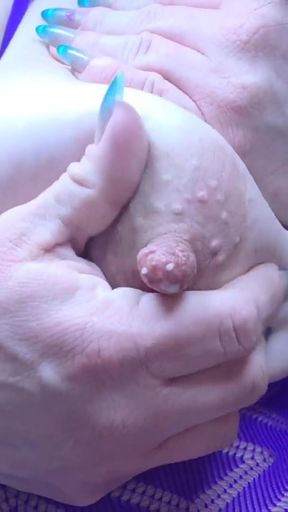 Lunaxscorpia Big Boob &amp; Lactation Compilation 5   Clip 1