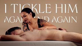 Elle m'attache et me chatouille