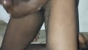 Amateur couple fucking anal until pregnant: hot orgasms and big ass bareback with big black cock!