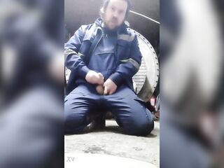 Gentle and unhurried masturbation of a Russian homo chap!