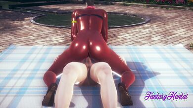 The Legend of Zelda - Gerudo's Girl is fucked and cums inside her