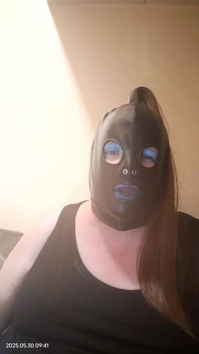 Fat Tranny Smoking Using a Long Handled Holder