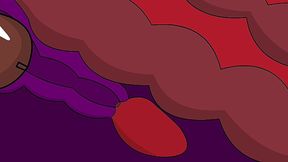 Anal Ejaculation (animation)