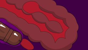 Anal Ejaculation (animation)
