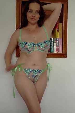 Sheer Lingerie Try on