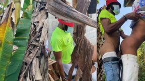 femboy meets with his 11inches thuggery guy.