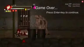 Redhead Tempts Hells Demons in Steamy Hentai Encounter with Creampie Action