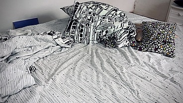 Lazy Morning Masturbation Until Intense Orgasm