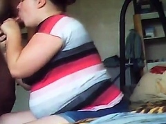 Estonian Amateur Gives a Deep Blowjob