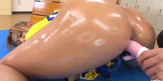 Lucky men take turns fucking Asian babe Yui Aoyama