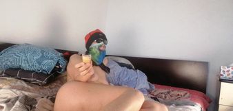 Amateur Stepmom Licks Ice Cream