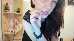 the enigmatic encounter: nicoletta the giantess and her playful adventures with vore and domination