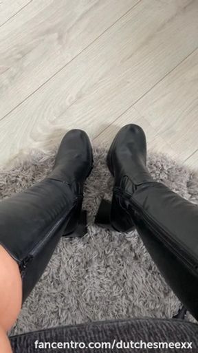 Worship my highboots + Joi Dutch| 10 Min