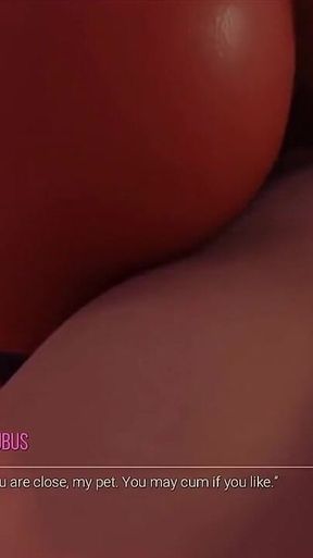 Lara and the Mirror of Shamhain Parody Hentai Game Ep.4 Shemale Demon Use My Boobs for a Hot Titjob!