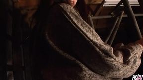 Sexy Asian slut Ayaka Minamino moans as dick tears through ripped pants
