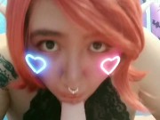 elfa trans dandose un gusto con dildo