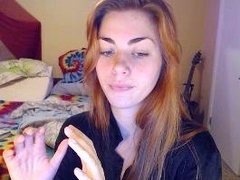 Big boobs milf masturbates with her dildo