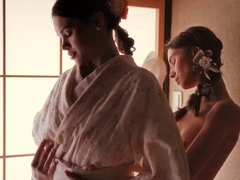SensualLove Kinsley White And Leona Mia Sensual Geishas PP