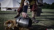 DIGITAL PLAYGROUND - Amirah Adara Gags on Bilbo Shaggins in Vikings Episode one Trailer