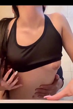 Aerobics Teacher Finds Me in the Bathroom and Fucks Me Before My Boyfriend Arrives