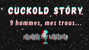 Cuckold story - Épisode 2 : Neuf hommes, mes trous