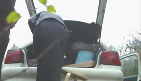 Riding the cock stool