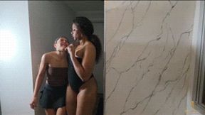 INTERRACIAL DOMINAGTION: NECK FETISH & COUGH CONTROL - BY GABY MANTOVANI AND VERONICA LINS - FULL VERSION IN FULL HD - NEW AUGUST 2026