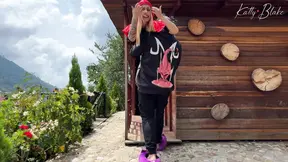 Naughty Latina Red Riding Hood takes a big cock in her ass