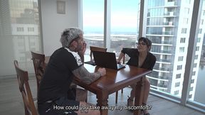 abogada hot me aconseja follarla para facilitar olvidar a mi ex