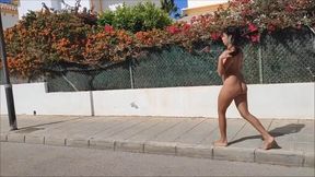 I am Latina, from Costa Rica, I am very excited to go out on the streets naked