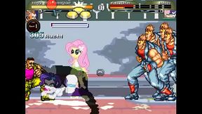 Rarity and Fluttershy Mugen Test