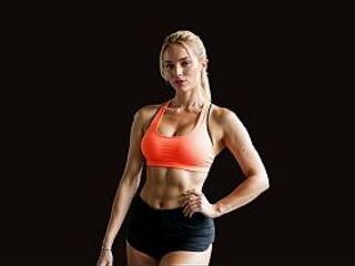 BEASTLY BANGED GLAMOROUS GYM CUTIE (AI GENERATED) NOT A REAL PERSON