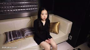 Tiny Asian Whore 18yo gets pounded hard by 3 giant cocks in 1 wild gangbang