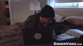 Horny babe Riley Reyes let hot Ryan Mclane licked and drilled her wet pussy