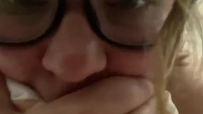 Shy college girl films herself taking stretched by BBC