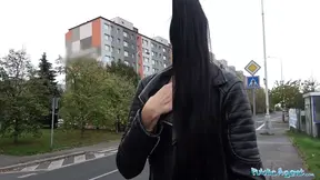 Public Porn MILF loses handbag and her panties