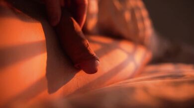 Slowly wake up with me | Gently touching my soft dick until it grows
