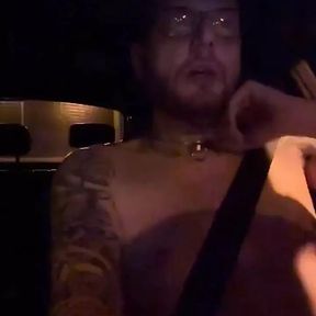 Naked Car Driving with Risk