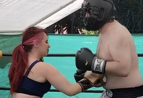 Boxing a Big Boy