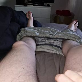 Friend jerking for me