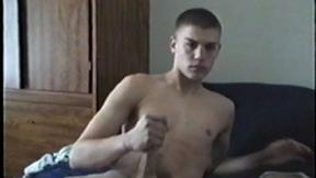 ”Amateur Lance Jerks Off”