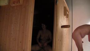Hot sauna fuck