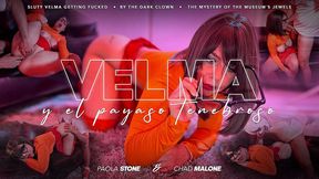 velma es penetrada por el payaso tenebroso! - paola stone