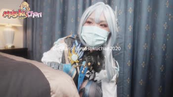 MasukuChan's Cosplay Creampie Delight: Big Ass Milf's Orgasmic Squirting Adventure