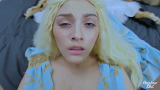 Daenerys GOT Anal Slammed Cosplay Teaser Rainbowslut